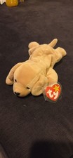 Fetch Golden Retreiver Dog Ty Beanie Babies Authentic Vintage