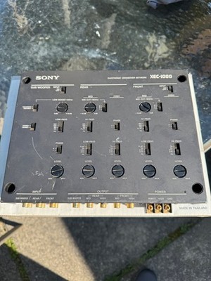 Sony XEC-1000 Old School Electronic Crossover