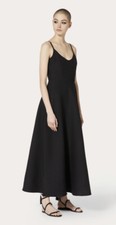 Valentino Crepe Black DRESS- With Tags- RRP$3,500 AUD