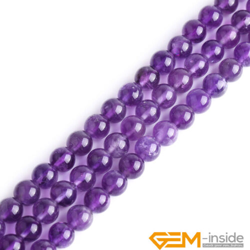 8mm Natural Assorted Gemsotnes Round Loose Beads For Jewellery Making 15" DIY AU - Picture 6 of 311