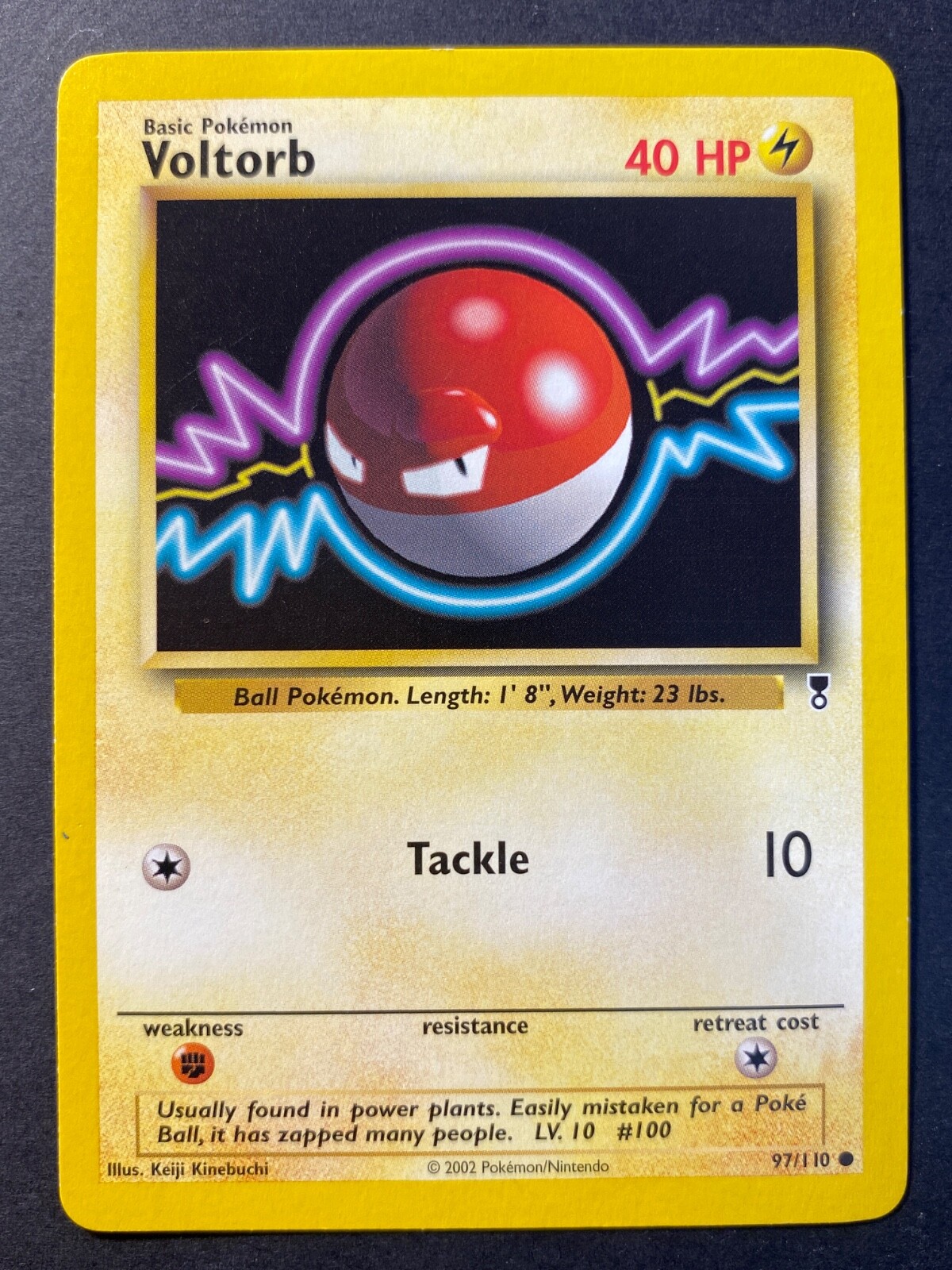 Voltorb 97/110 Legendary Collection Common - Pokemon Card Near Mint