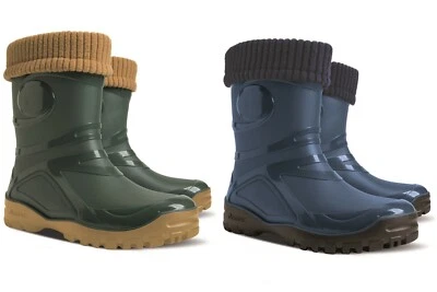 DEMAR Gummistiefel YOUNG-FUR 2 mit Wolle gefüttert Regenstiefel Stiefelsocken