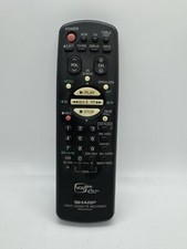 Genuine OEM Sharp RRMCG0204AJSA VCR Remote Control Untested