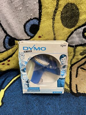 Vintage 1971 Dymo  3/8'' Home Label Maker Model 1800 New in Original Retail Box