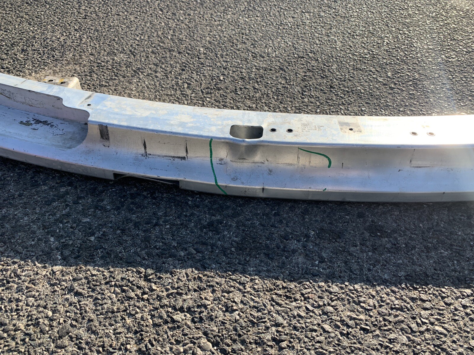 2010 2011 2012 Audi R8 Rear Bumper Reinforcement Rebar 420807313B