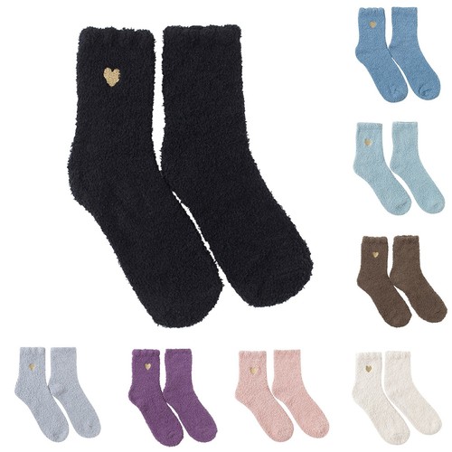 Womens Fuzzy Socks Winter Warm Fluffy Socks Athletic Outdoor Sports Sleep Socks