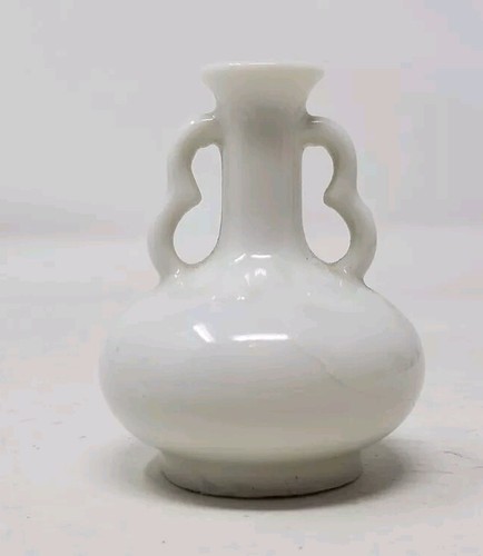 Vtg Delft Blue Miniature Bud Vase Hand Painted Holland Porcelain Windmill 2.75" - Picture 3 of 7