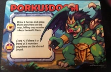 Overboss: Duel - Porkusdoom - Promo Card (Brotherwise Games)