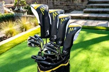 Precise M8 Mens 17 Piece Complete Right Hand Golf Clubs Package Set – Regular &