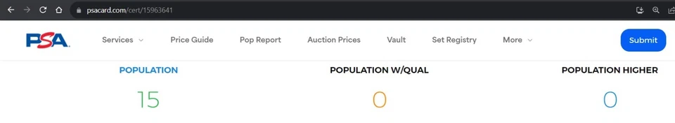 1980 Kellogg's 3D #12 Darrell Porter PSA 10 Gem Mint POP 15 *PSA 10 Set Break* - Image 3 of 4