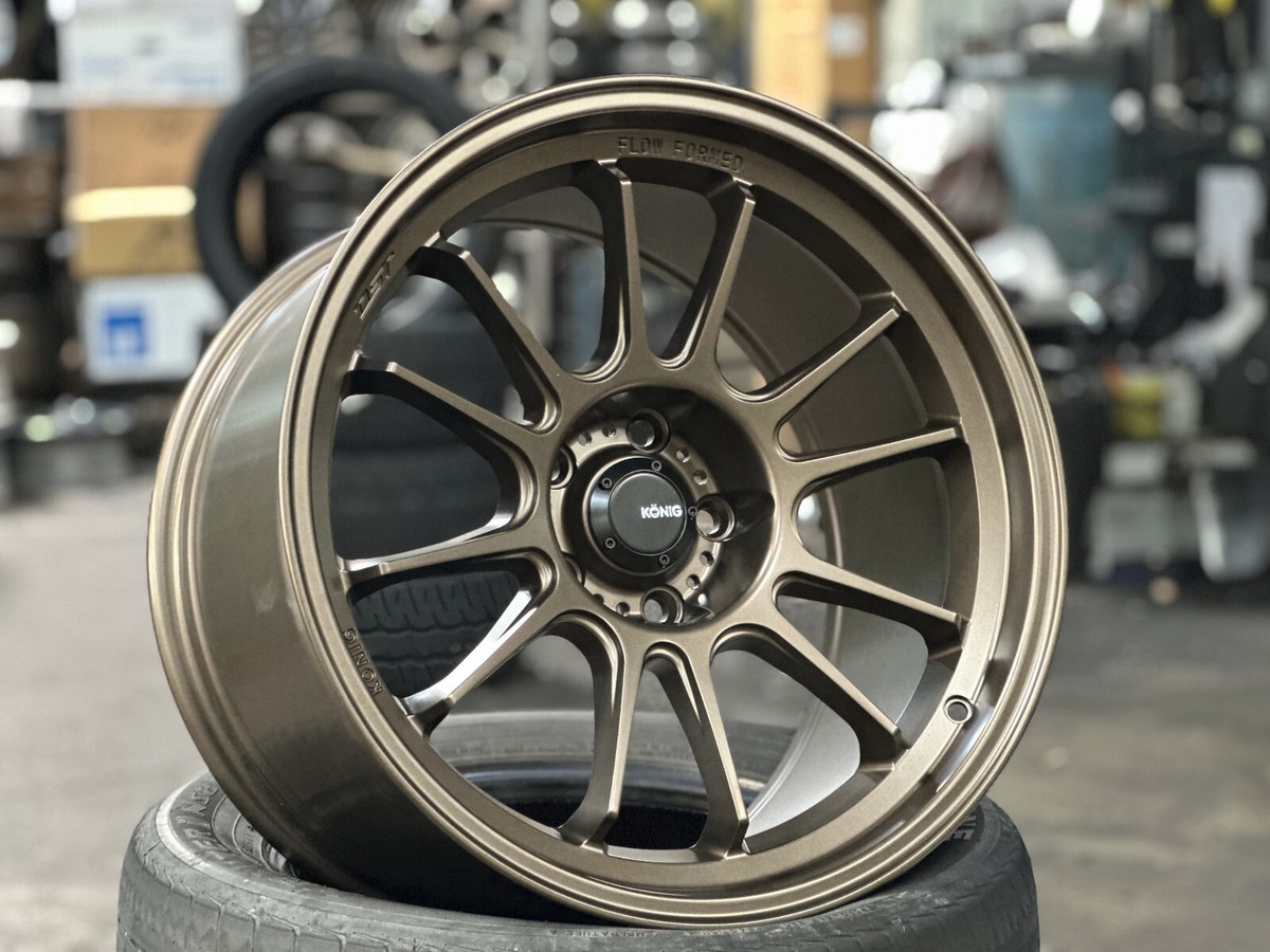 New 18x10.5 ET25 KONIG HYPERGRAM (4 Wheel) 5x114.3