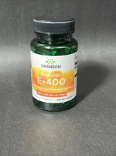 Swanson Vitamin E - Natural 400 Iu 100 Softgels