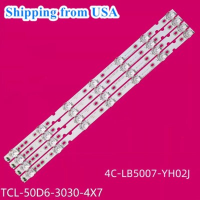 LED Strips for TCL 50S421 50S423 GIC50LB24_3030F2.1D 50UD6306 4C-LB5007-ZM02J89M