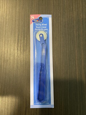 Vtg 1999 Prym Dritz Corp Serrated Tracing Wheel 11034 Transfer Pattern Blue NOS