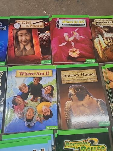 15 Harcourt Leveled Readers Grade 3 & 4 Homeschool Or Classroom Set - Picture 3 of 6