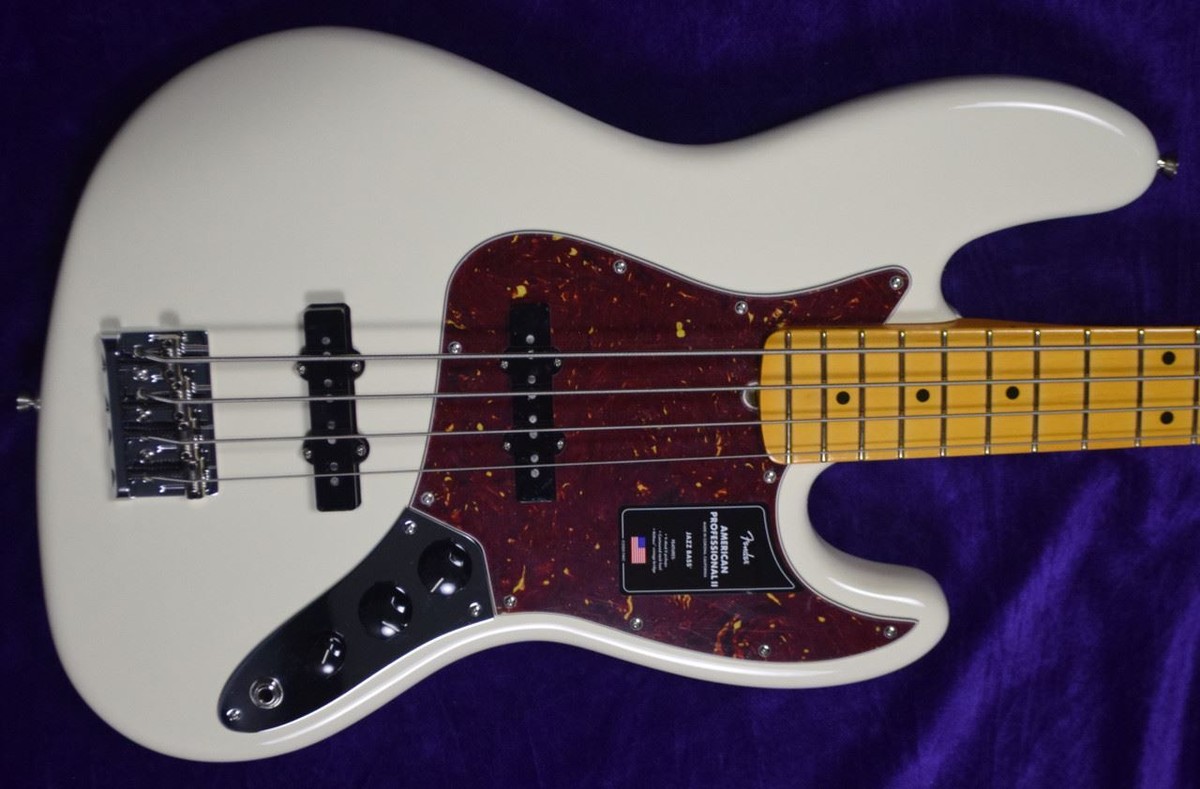 Fender American Professional II Jazz Bass, Olympic White