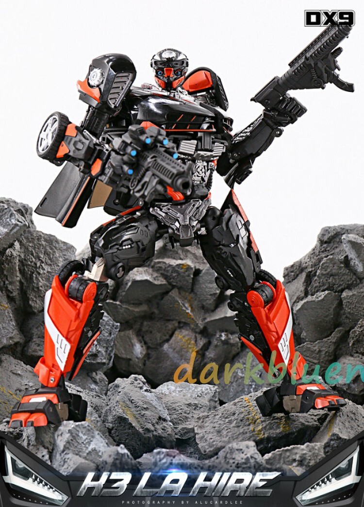New DX9 Transform Toys K3 LA HIRE MP Scale Unique Toys Hot Rod UT