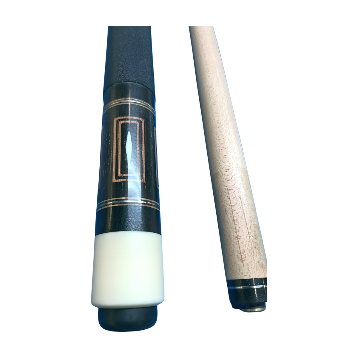 Old Schon Custom Billiard Cue SL7 Double Box Inlay 90s