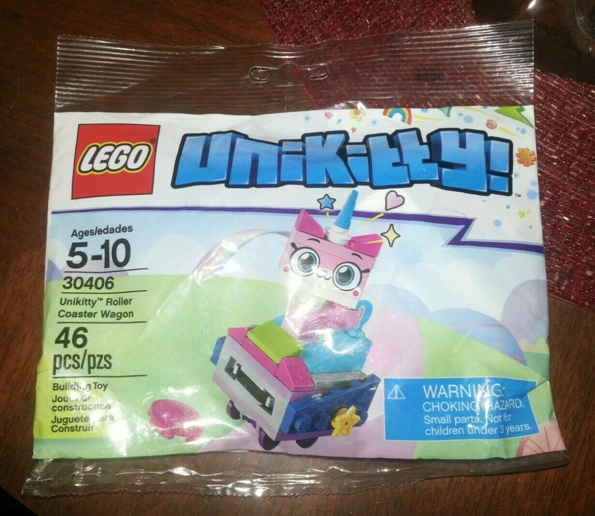 LEGO 30406 UniKitty Rollercoaster Wagon Polybag 46 pieces