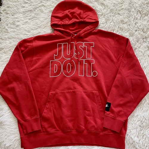 Vintage Nike Just Do It Spell Out Red 