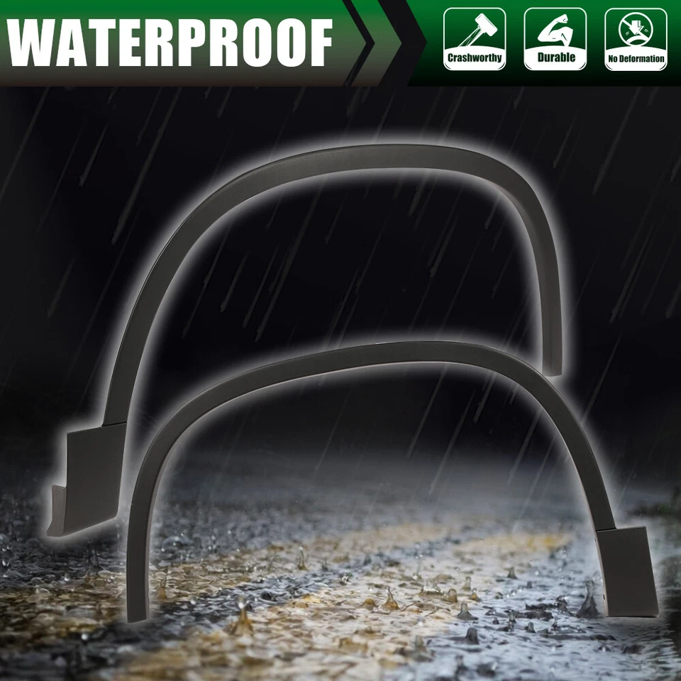 Fit For 2012-2017 Volkswagen Tiguan Front Left&Right Fender Flares Moulding Trim - Imagem 2 de 4