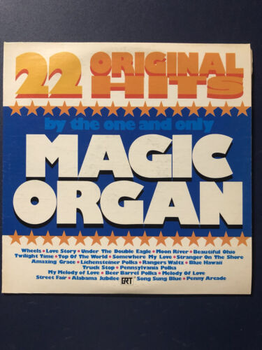 22 Original Hits By The One And Only Magic Organ LP Vintage Vinyl