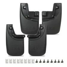 4pcs Fit For 05-15 Toyota Tacoma Front & Rear Mud Flaps Splash Guards Mudguards