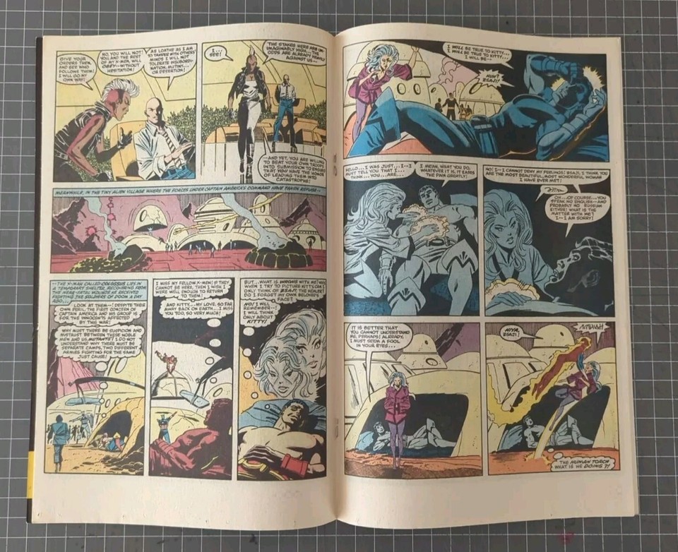 Marvel Super Heroes Secret Wars 6 With Dr Doom & Galactus 1984 Copper