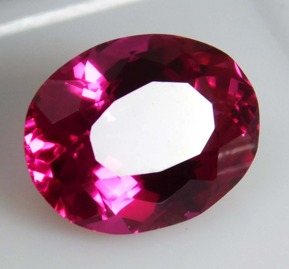 7.60 Ct Natural Mozambique Dark Red Ruby Oval Cut Loose Gemstone Certified - Image 4 of 4