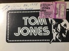 Tom Jones Tour Program Lot of 5, some w/ Ticket Stubs, and a 8x10 Picture (p47) — photo 2