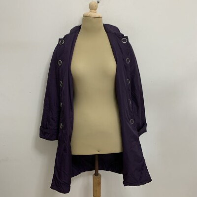 moschino cheap and chic Purple Coat Size 4 Long Sleeve Made