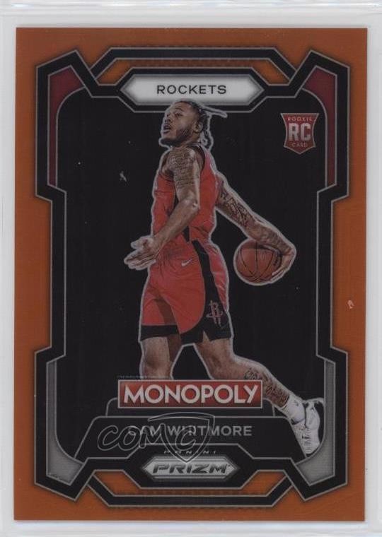 2023-24 Panini Prizm Monopoly Orange Prizm 100/124 Cam Whitmore #31 00kj