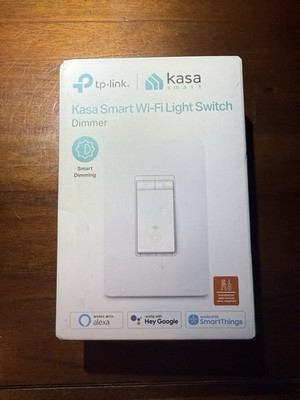 TP-LINK Kasa Smart Wi-Fi Light Switch With Dimmer HS220(US) New Z1