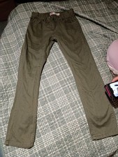 Levi's 511 Boys Slim Fit Green Twill Jeans 12 REG W26 L26 100 Cotton
