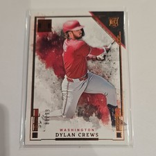 Panini 2025 Impeccable Dylan Crews #69 Washington Nationals Rookie Serial 88/99