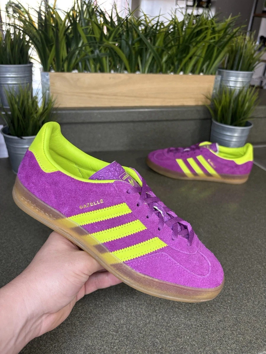 adidas gazelle silver green womens adidas Gazelle Indoor W HQ8715