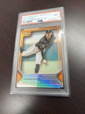 2025 Topps NSCC Silver Pack PAUL SKENES /25 Orange Refractor PSA 9 #MLB-21