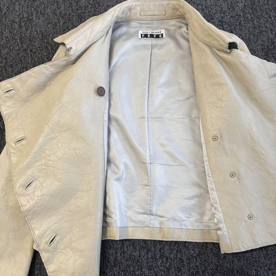 ISSEY MIYAKE Fete Leather Jacket Archive Men's #EB BGA | eBay