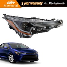 For 2023 2024 Toyota Corolla Le Led Headlight Lamp Assembly Right Passenger Side