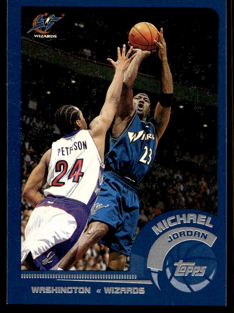 2002-03 Topps #10 Michael Jordan Washington Wizards NO RESERVE! MINT