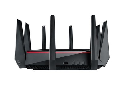 ASUS RT-AC5300 Tri-Band 2,4 GHz 5 GHz Gigabit Ethernet Rot