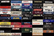 3/03 5 FLAT Shipping HUGE VHS Lot ALL GENRES YOU PICK Random or CHOOSE