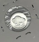 1 Gram 0.999 Fine Silver Round - Buffalo