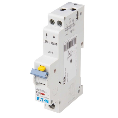 Eaton 20a 10kA Type C SP 30mA Trip Type A - Picture 1 of 1