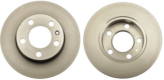 2X Bremsscheibe Hinten TRW DF2805 FÜR Audi Seat Skoda VW Scheibenbremse-image