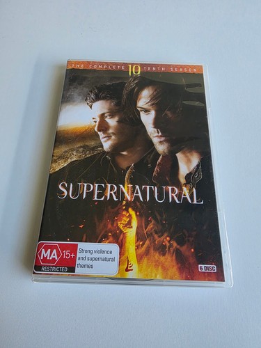 Supernatural - Season 10 (DVD, 2015 Region 4) Jared Padalecki, Jensen Ackles