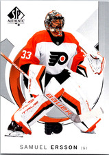 2024-25 Upper Deck SP Authentic Samuel Ersson #55 Flyers Goalie