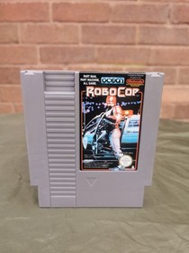 1987 Vintage Boxed Nintendo Nes Robocop Game Retro Collectable Tested Pal