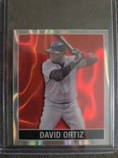 2025 LEAF NATIONAL CONVENTION 1948 DAVID ORTIZ RED LAVA CARD #/3 RED SOX HOF