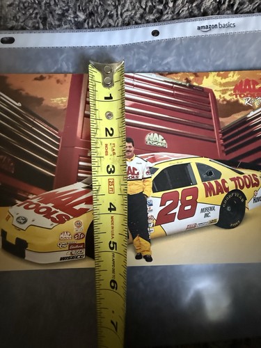 Foto firmada por Ernie Irvan de colección NASCAR HERO Mac Tools Ford Thunderbird 1994 #28 - Imagen 9 de 9